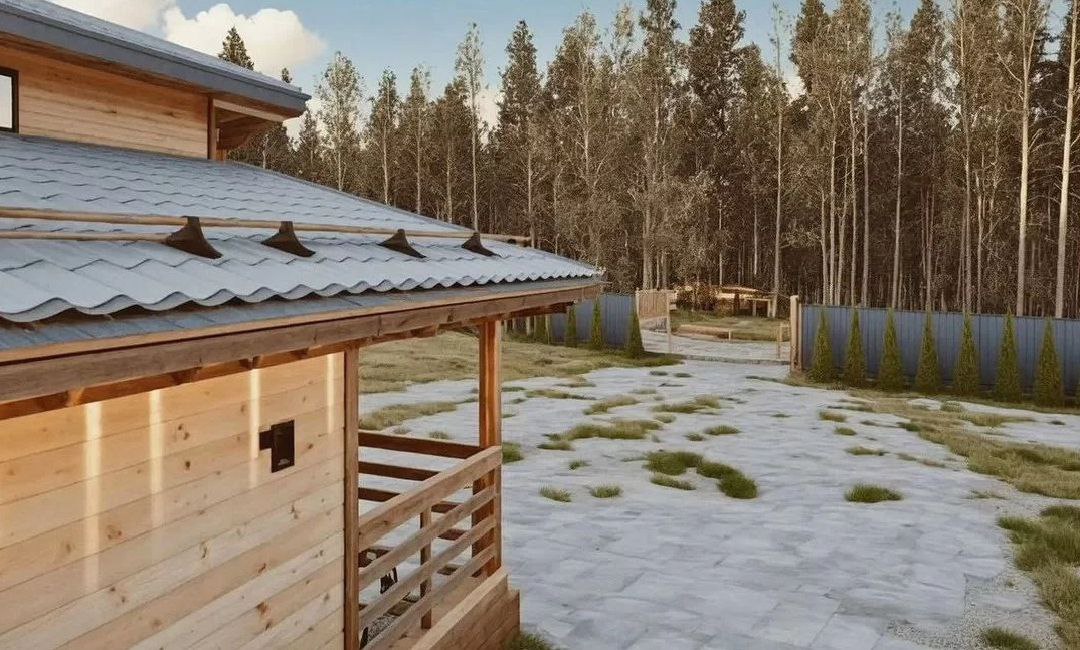 Каркасный дом Каркасный дом в стиле шале 72 м² - фото 5